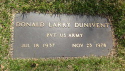 Donald Larry Dunivent 