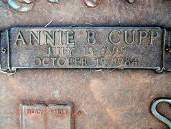 Annie Bell <I>Cupp</I> Stone 