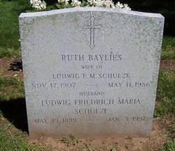 Ruth <I>Baylies</I> Schulze 
