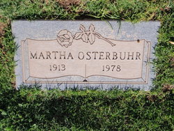 Martha Osterbuhr 