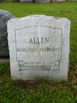 Marguerite Alice <I>Daly</I> Allen 