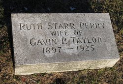 Ruth Starr <I>Perry</I> Taylor 