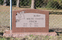 Annie Maude <I>Chaffin</I> Finch 
