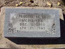 Flossie Belle <I>Harris</I> McHenry 