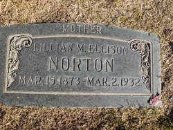 Lillian M <I>Ellison</I> Norton 