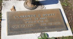 Clarence G Dewey 