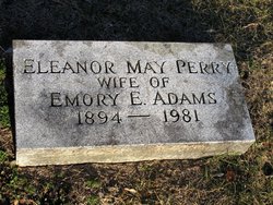 Eleanor May <I>Perry</I> Adams 
