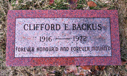 Clifford E. Backus 