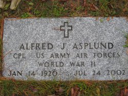 Alfred J Asplund 
