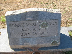Minnie <I>Veal</I> Dickson 