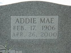 Addie Mae <I>Walley</I> Beasley 
