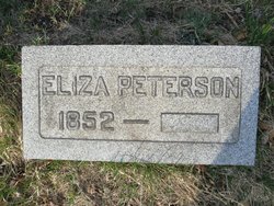 Eliza <I>Hulbert</I> Peterson 