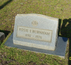 Rosie <I>Ivey</I> Burnham 