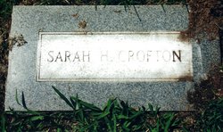 Sarah H Crofton 