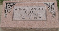 Anna Blanche Cox 