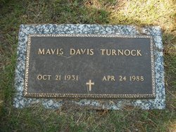 Mavis Jean <I>Davis</I> Turnock 