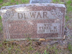 Ethel M. <I>Anderson</I> DeWar 