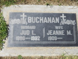 Jud Leonard “Judie” Buchanan 