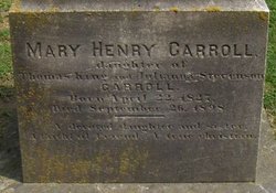 Mary Henry Carroll 
