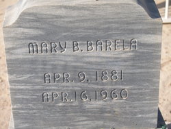 Mary <I>Barncastle</I> Barela 