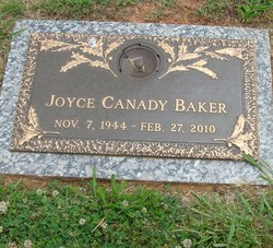 Joyce <I>Canady</I> Baker 