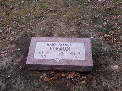 Mary Frances <I>Hamm</I> McMahan 