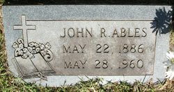 John Robert Ables 