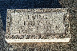 Evelyn June <I>Cook</I> Lancaster Ewing 