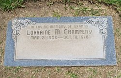 Lorraine M. <I>Kamrath</I> Champeny 