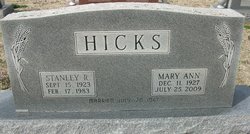 Mary Ann Hicks 
