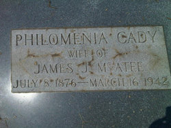 Philomenia <I>Cady</I> McAtee 