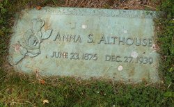 Anna S. <I>Johnson</I> Althouse 