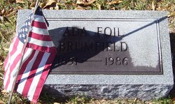 Ada <I>Foil</I> Brumfield 