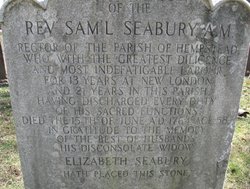 Rev Samuel Seabury 
