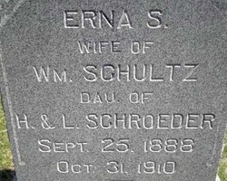 Erna S. <I>Schroeder</I> Schultz 