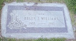 Helen June <I>Evans</I> Williams 