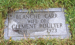 Blanche <I>Carr</I> Boulter 