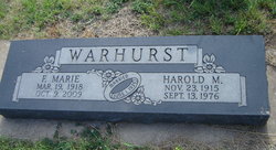 Harold Malcolm Warhurst 