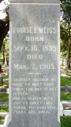 Louise F. <I>Schultz</I> Weiss 