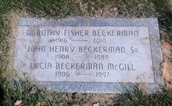 Dorothy Margaret <I>Fisher</I> Beckerman 