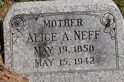 Alice A. <I>Adams</I> Neff 
