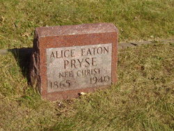 Alice <I>Christ</I> Eaton Pryse 