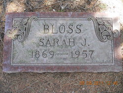 Sarah Jane <I>Occomore</I> Bloss 