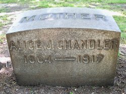 Alice Jane <I>Downing</I> Chandler 