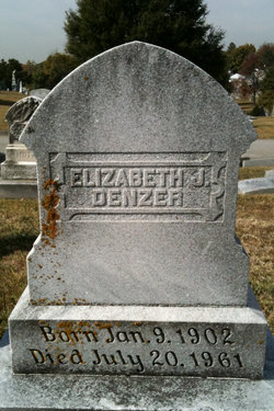 Elizabeth Josephine Denzer 