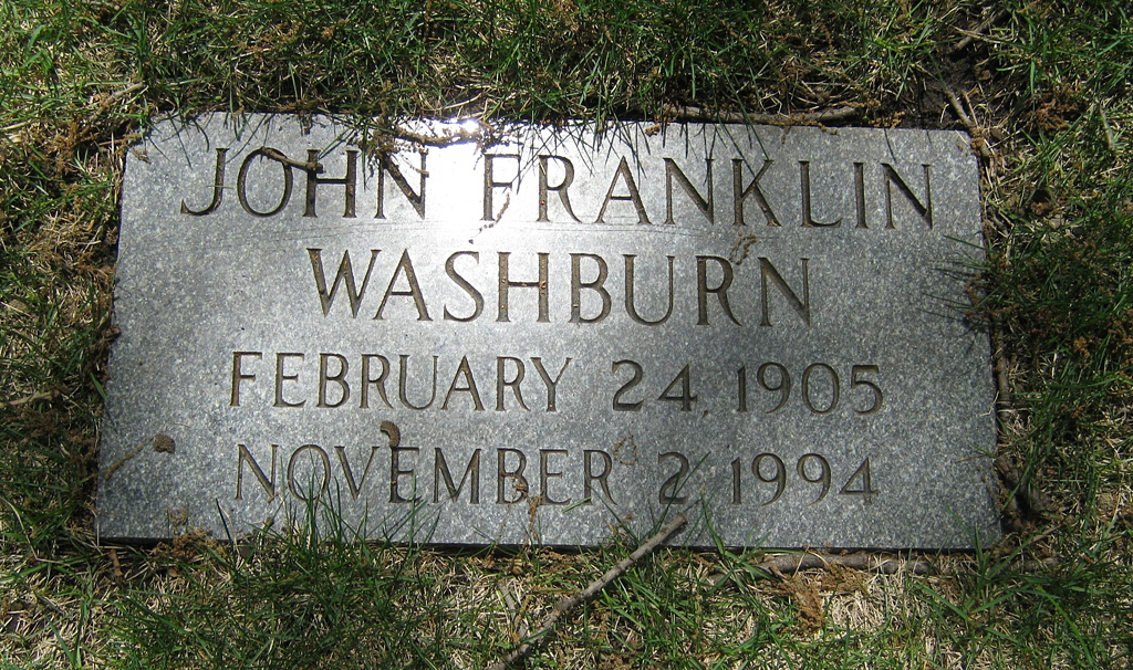 John Franklin Washburn (1905-1994)