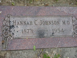 Dr Hannah C Johnson 