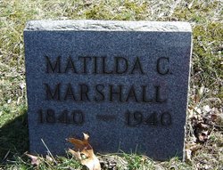 Matilda C. <I>Corl</I> Marshall 