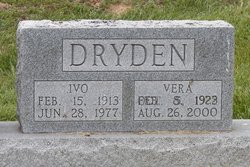 Vera <I>Ray</I> Dryden 