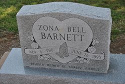 Zona <I>Bell</I> Barnett 